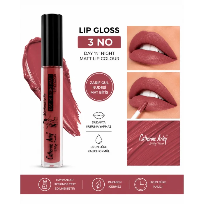 CATHERİNA ARLEY LİP COLORS NO 3