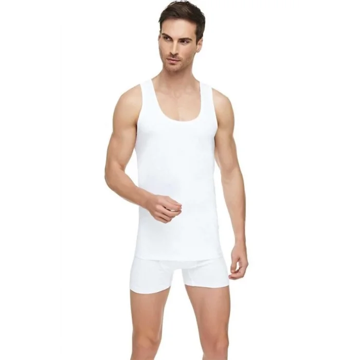 Elite Mens Pique Tank Top 1001 2