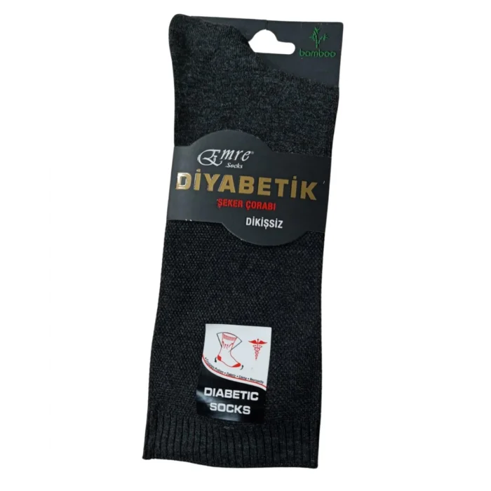Emre Mens Diabetic Bamboo Socks 6 Pairs