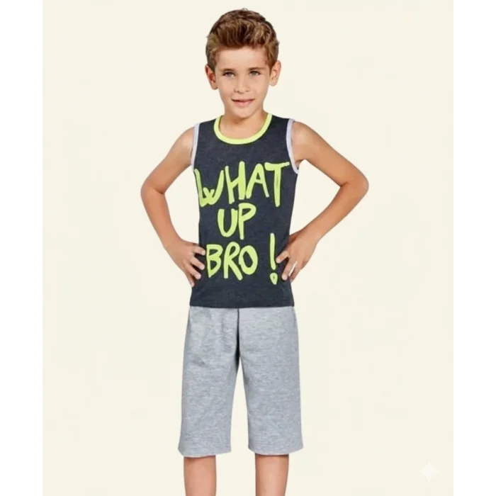 Boy Child Bottom Top Capri Set 5323