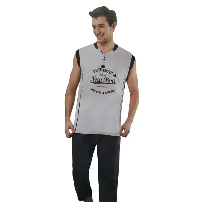 Mens Fleeced Pyjama Set 20009