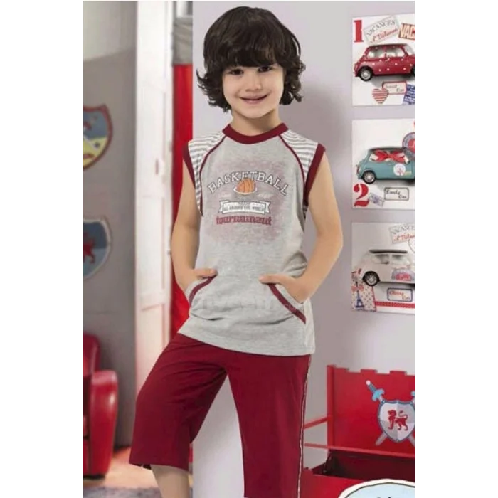 Hmd Boy Kids Capri Set 5177