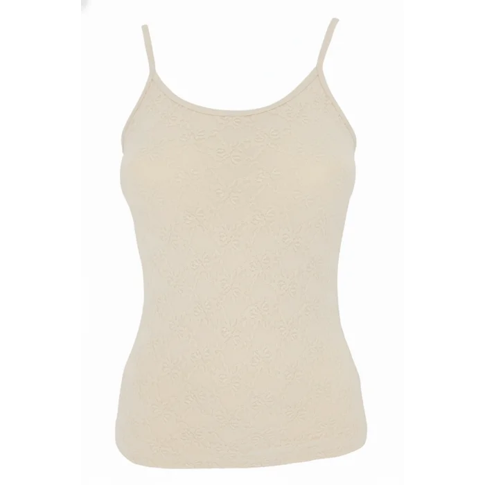 Womens Lace-Strap Tank Top 1030