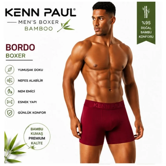 Kenn Paul Bambu Erkek BOXER