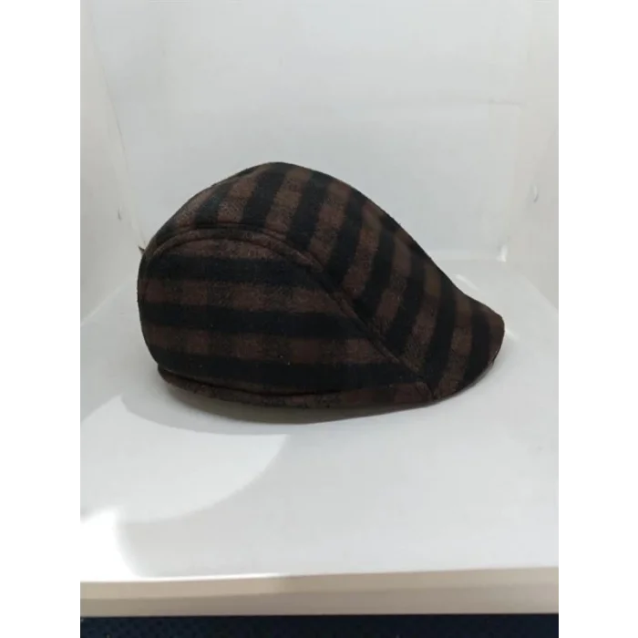Winter Earflap Plaid Duck Hat