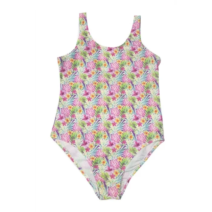 Girl Child Floral Swimsuit 5119