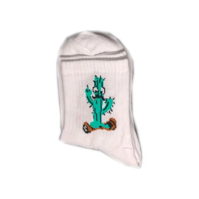 College Girl Cactus Patterned Socks