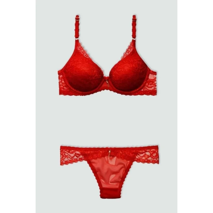 Unlined Bra Set 5450 by Le Jardin