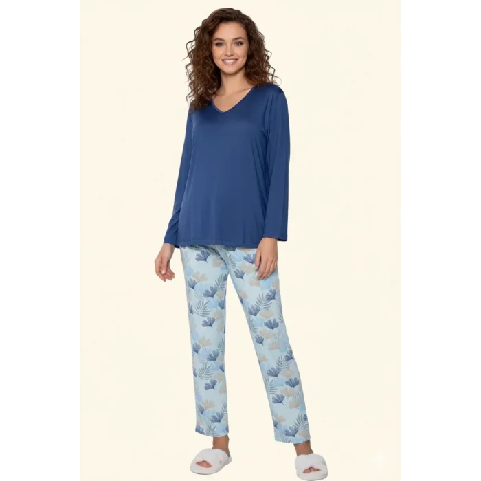 Limissi Viskon kadın pijama takımı