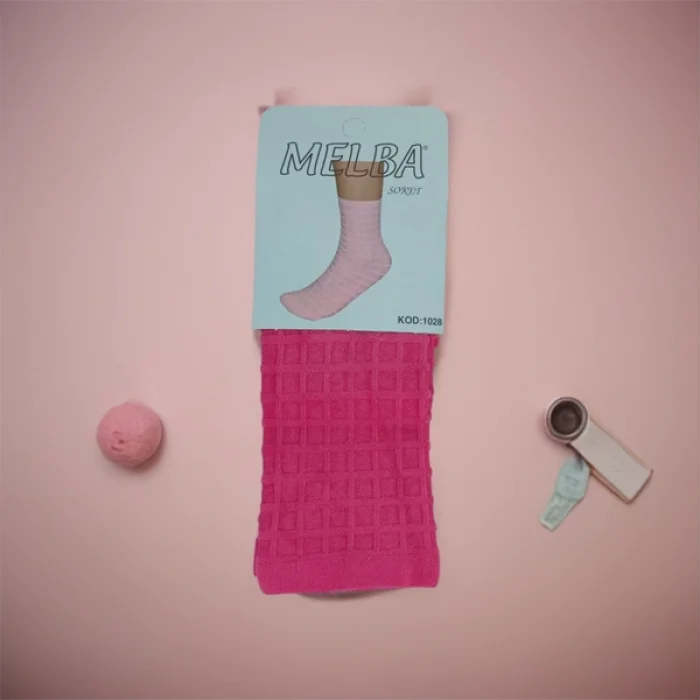 Melba Patterned Polyamide Socket Socks
