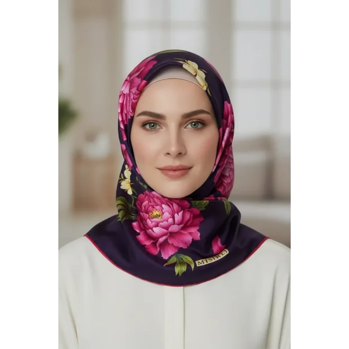 Mısırlı Polyester Eşarp Desen 10