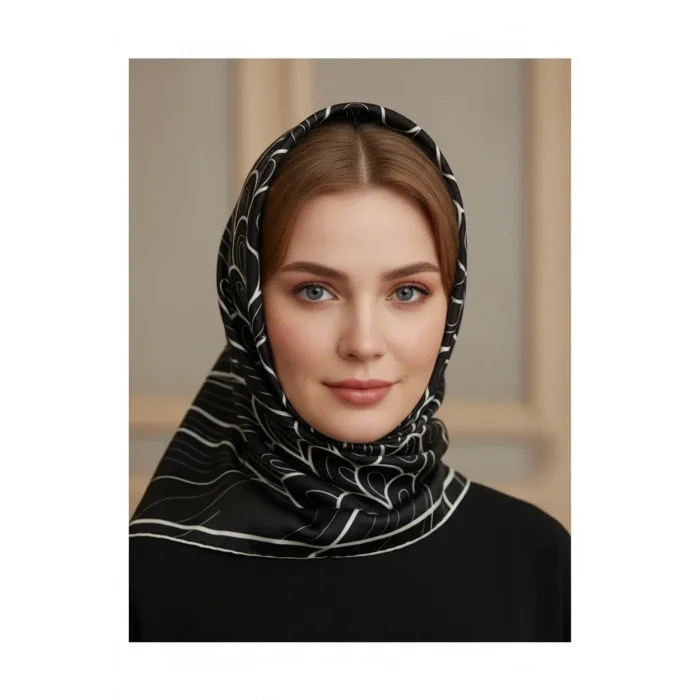 Mısırlı Polyester Eşarp Desen 3