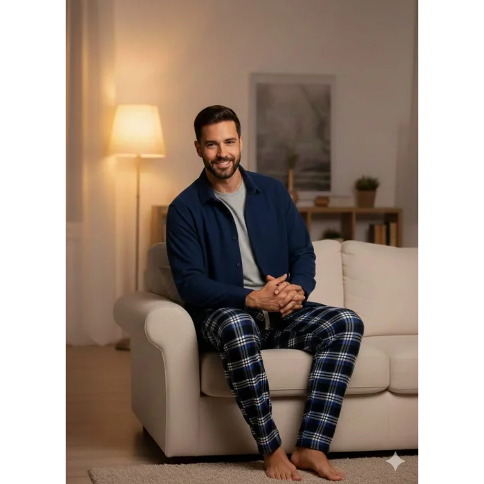 pijalüx tek alt ekose pijama