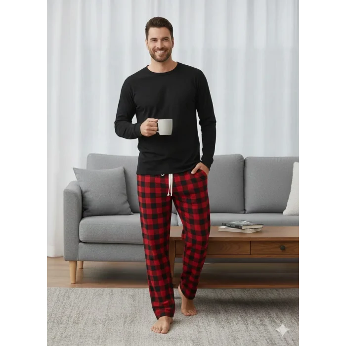 pijalüx tek alt ekose pijama
