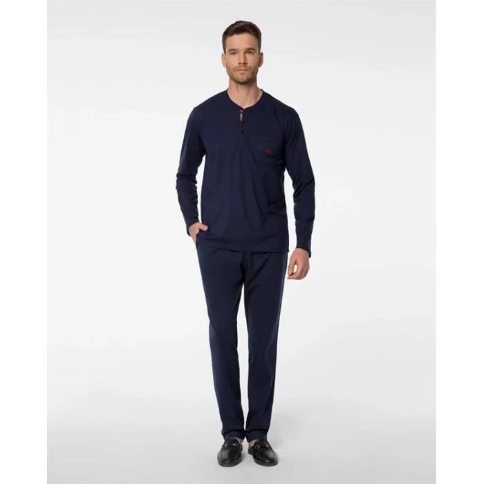 Pijalux Long Sleeve Mens Pajamas 2053