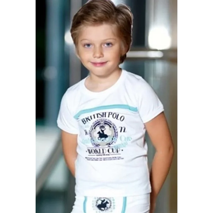 Polo Print Boys T-shirt 1517