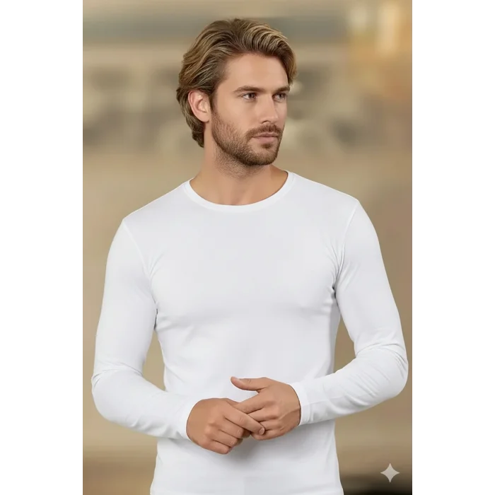 Falcons Mens Lycra Long Sleeve O Neck E070