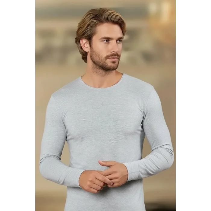 Falcons Mens Lycra Long Sleeve O Neck E070