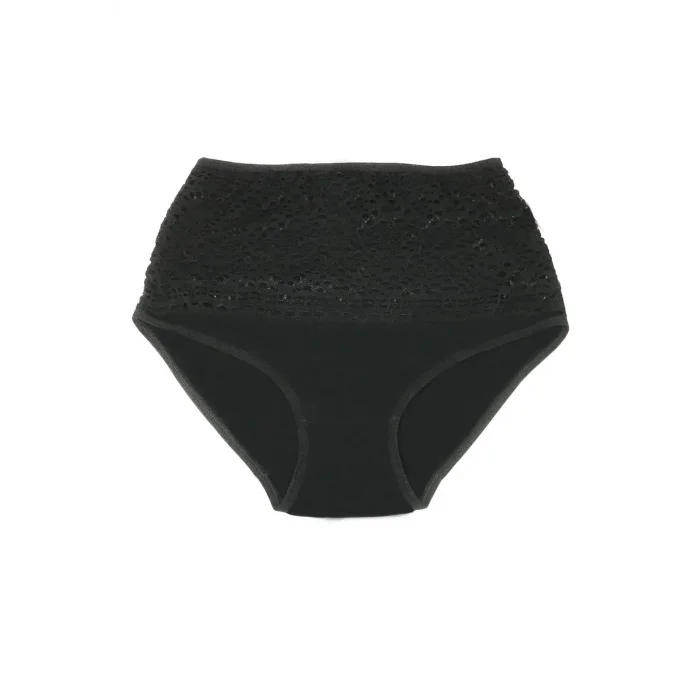 Şahinler Womens Lycra Front Mesh Bathtub Panties B115