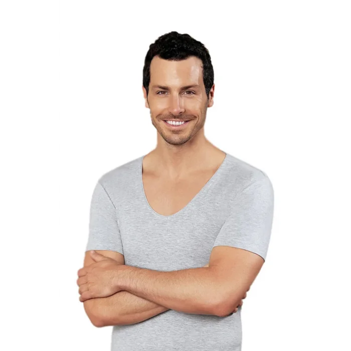 Şahinler Lyralı Deep V Neck E080