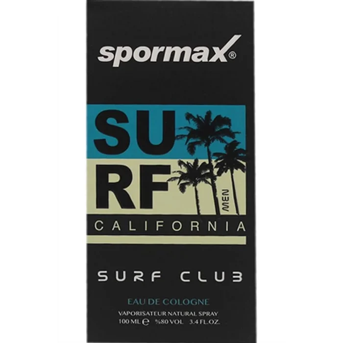 Spormax Surf Club Edc Mens Perfume 100 Ml