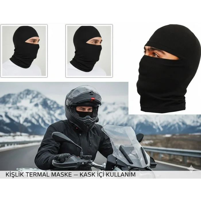 kota termal kar maskesi