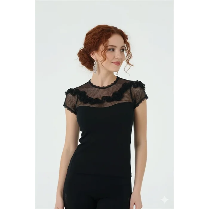 Half Sleeve Blouse Clear Brand 2634