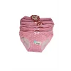 2588 Clear Girl Pink Printed Bikini 6 Pieces 1-2 Years