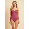Black Spade Womens Floral Print Swimsuit 8258