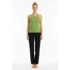 Beaded Tie-Neck Tank Top
