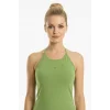 Beaded Tie-Neck Tank Top