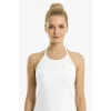 Beaded Tie-Neck Tank Top