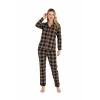 9209 Kly Kadın Düğmeli Pijama Takımı