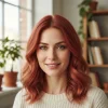Akos Strawberry Red Hair Dye 7.52 4 Pieces + 4 Pieces Oxidant