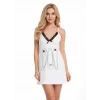 Clear Printed White Summer Dress 2414
