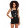 Clear Womens Printed Shorts Set 3Piece 2412
