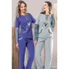 Clear Ladies Winter Pajama Set 5290