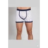 Berrak Çapa Ve Çizgi Baskı Erkek Boxer 1107
