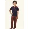 Clear Boys Short Sleeve Pajama Set 361