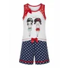 Berrak Kız Çocuk Şortlu Pijama Takımı 7630