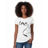 Clear Love Printed Womens T-Shirt 8007