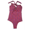 Black Spade Womens Floral Print Swimsuit 8258