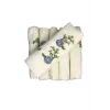 Bulteks Nakışlı Kadife Desen 2 Havlu 30X50