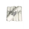 Bulteks Glitter Embroidered Velvet Towel 30X50 Pattern 2