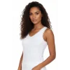 Wide Strapped Lace Ribbed Camisole B610