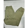 Jogger 3 Yarn Washed Single Pocket Black Black Green