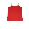 Girl Child Strapped Tank Top Set Red 2544