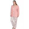 Limissi Patterned Pajama Set 24711
