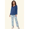 Limissi Viskon kadın pijama takımı