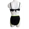 Mila Zippered Strapless Covered Bikini Top